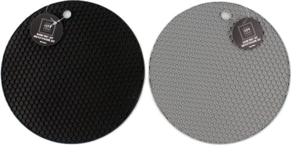 ITY Silicone Trivet 7in Assorted Colours