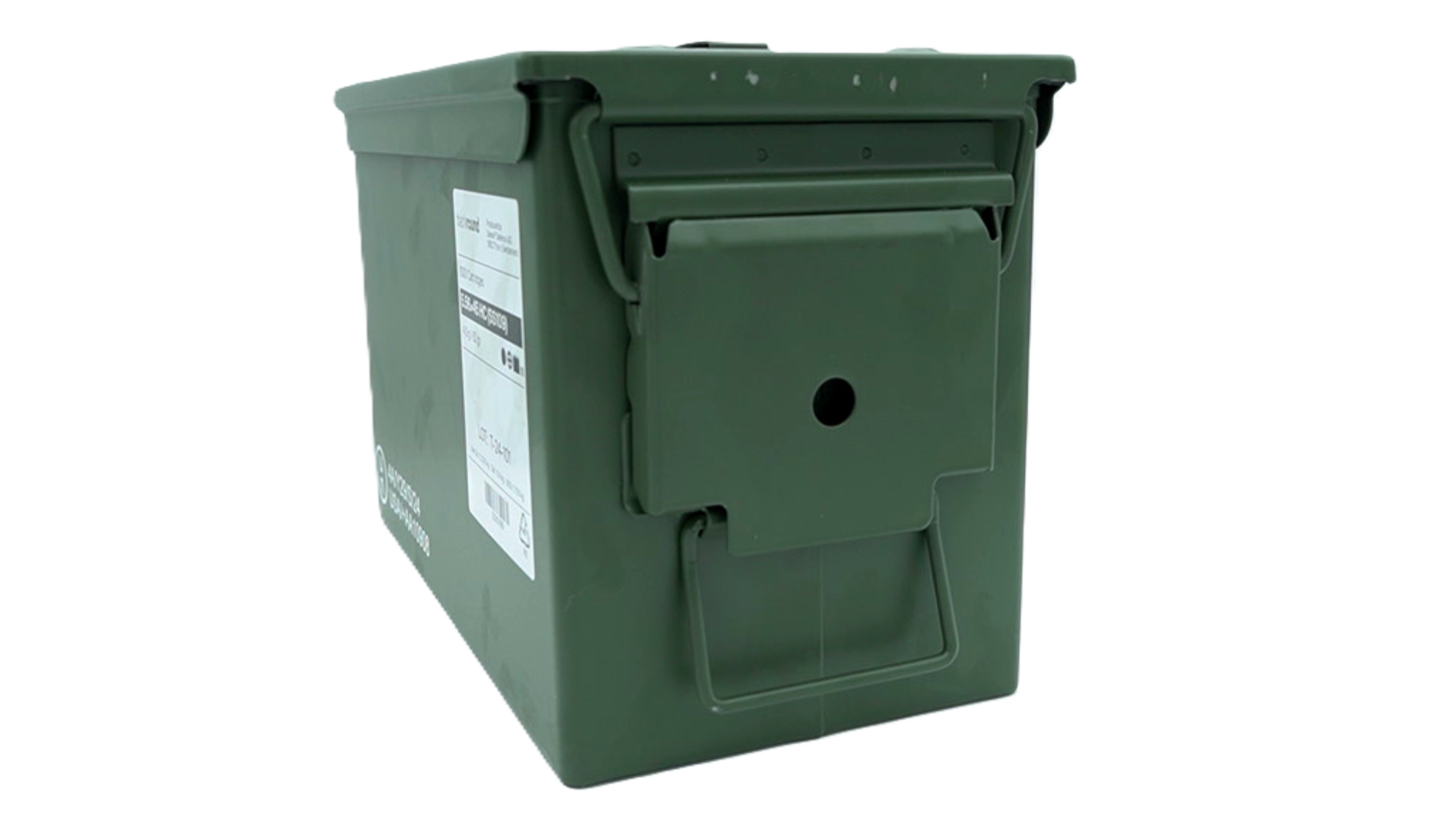 Blackr Green Steel Ammo Can — detail