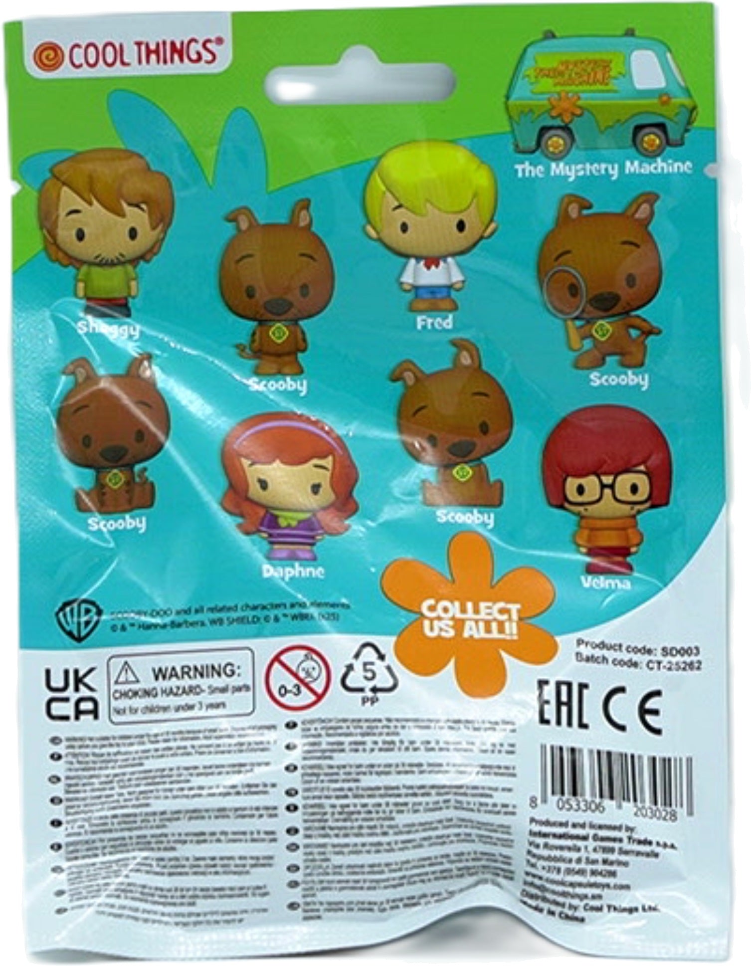 Scooby-Doo 3D Collectible Blind Bag Figure