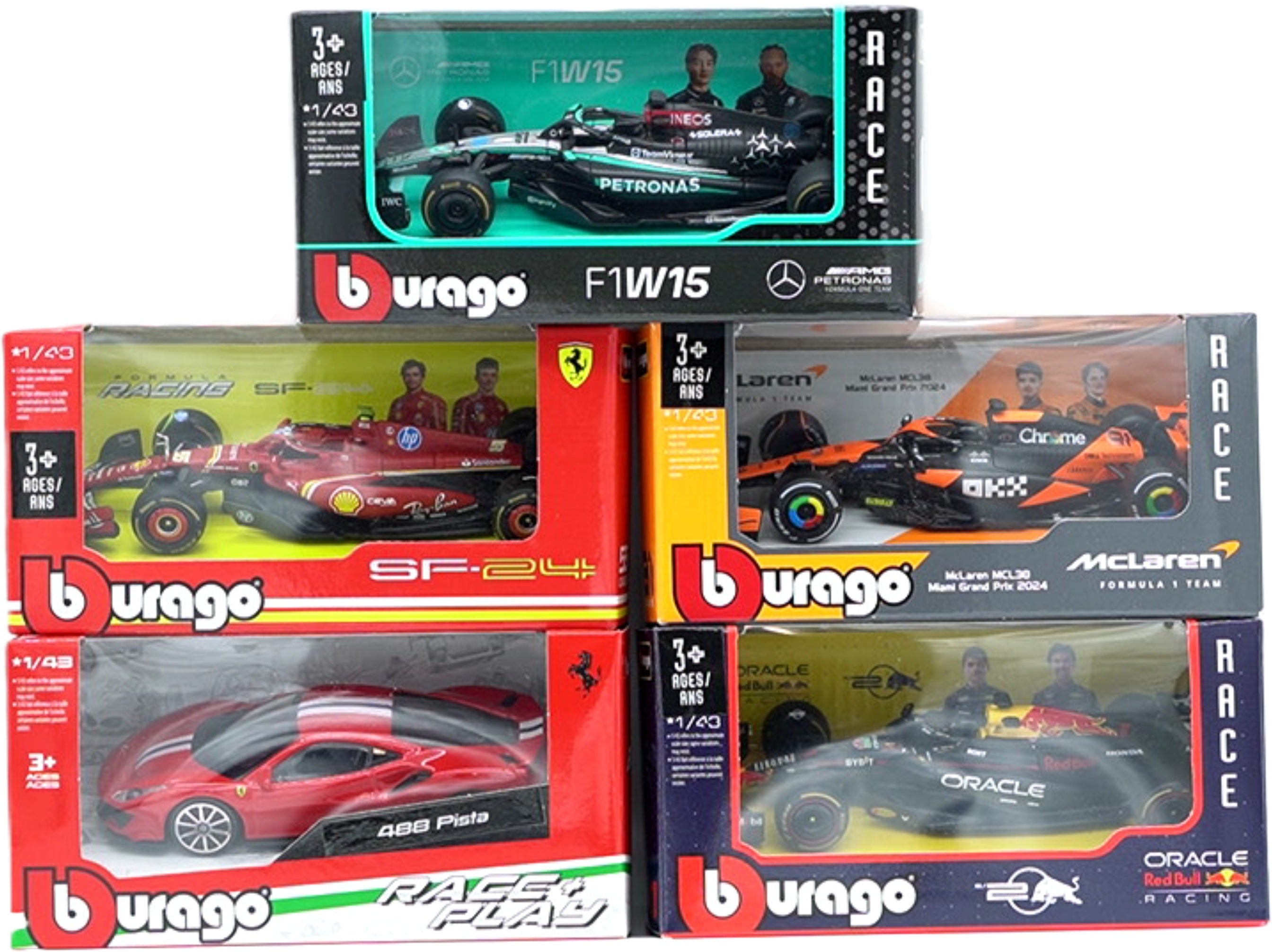 Burago 1/43 Scale Die Cast Model Car 5"