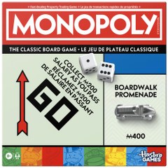 Classic Monopoly Board Game by Hasbro