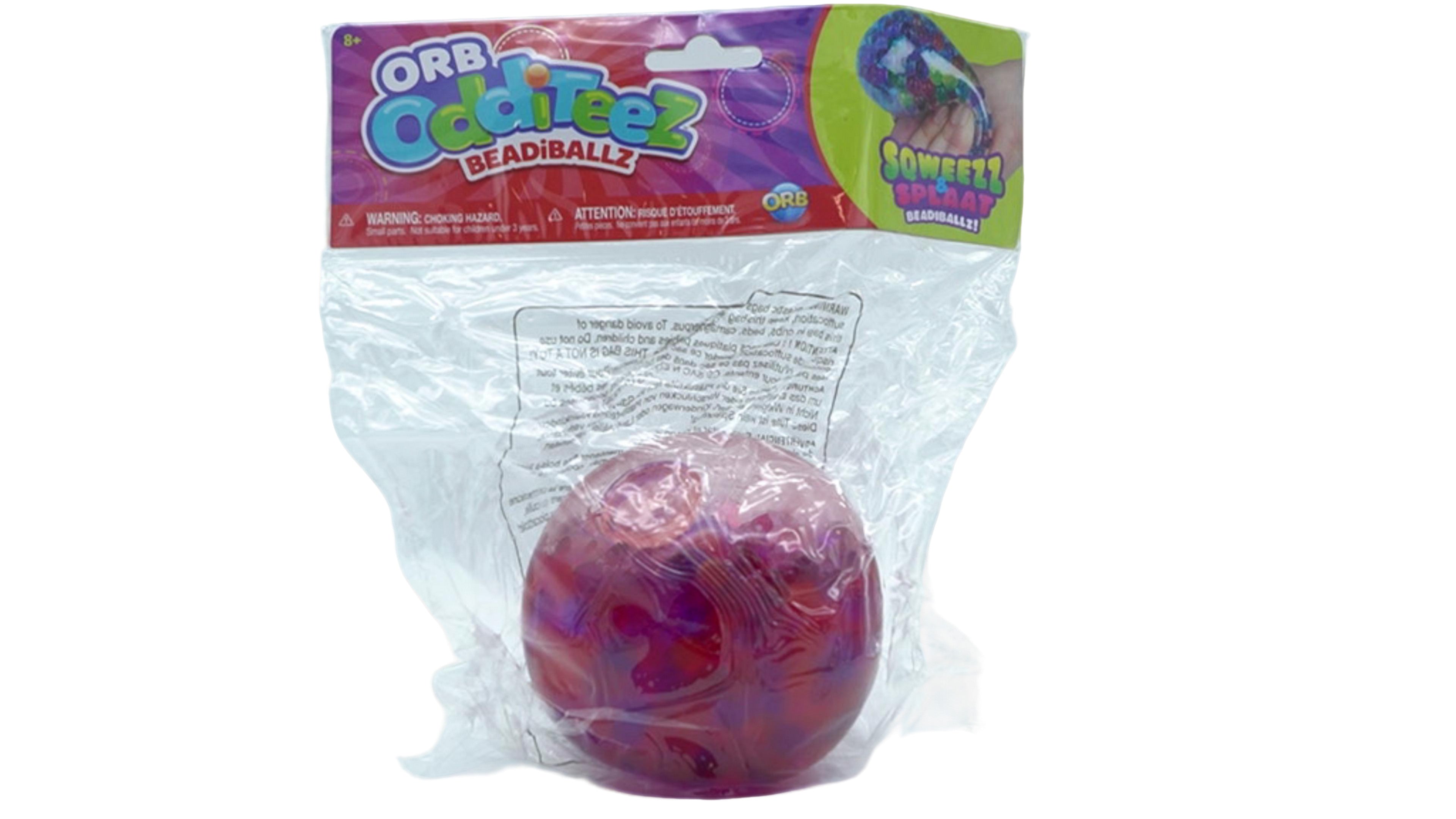Orb Beadiballz Squeeze & Splat Stress Relief Ball