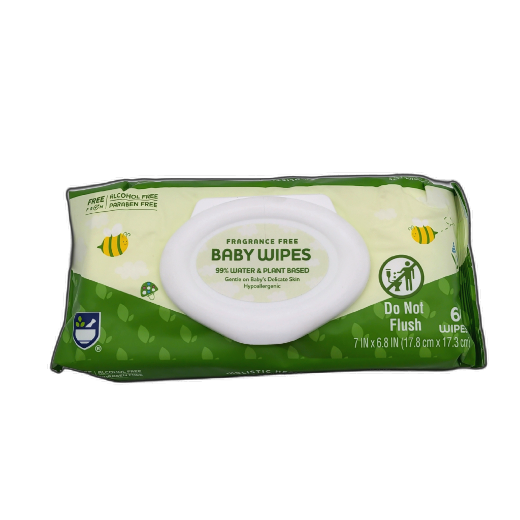 Fragrance-Free Baby Wipes 64-Pack