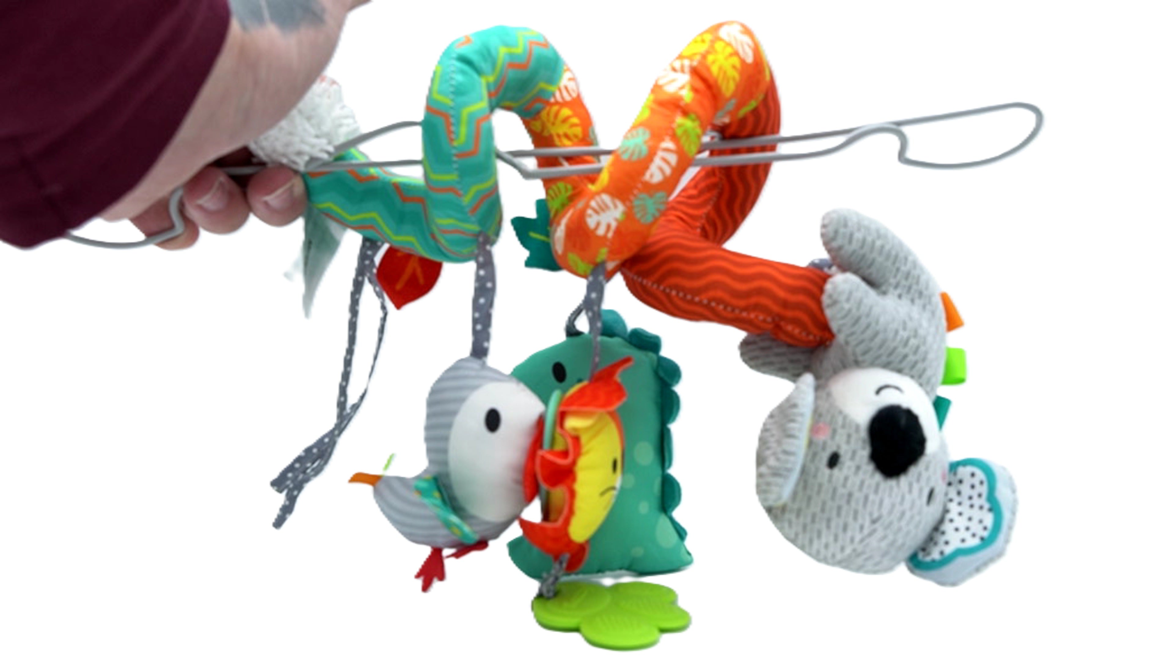 Baby Spiral Car Seat Toy 0-6 Months