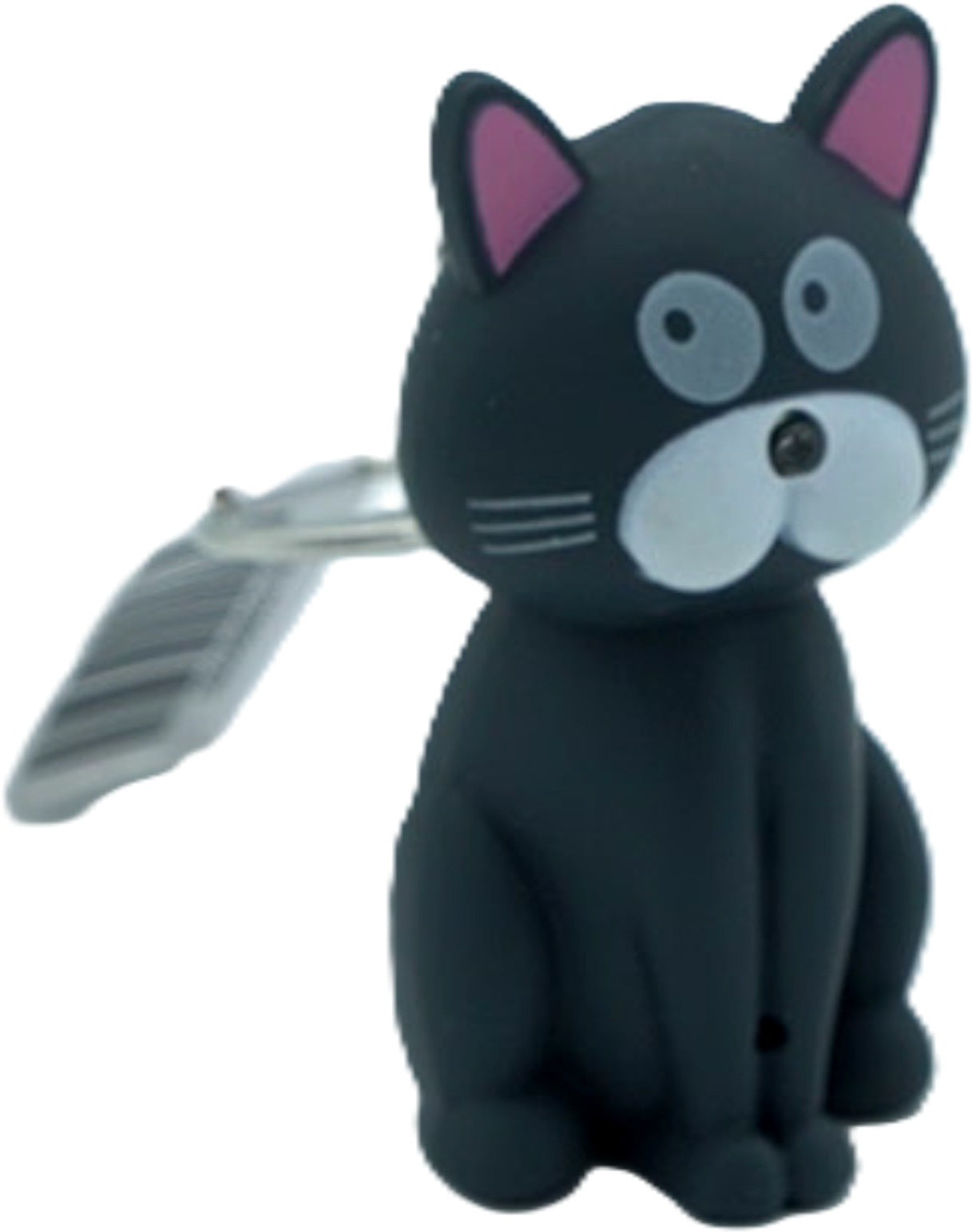 Cat Keychain with Light and Sound Effects