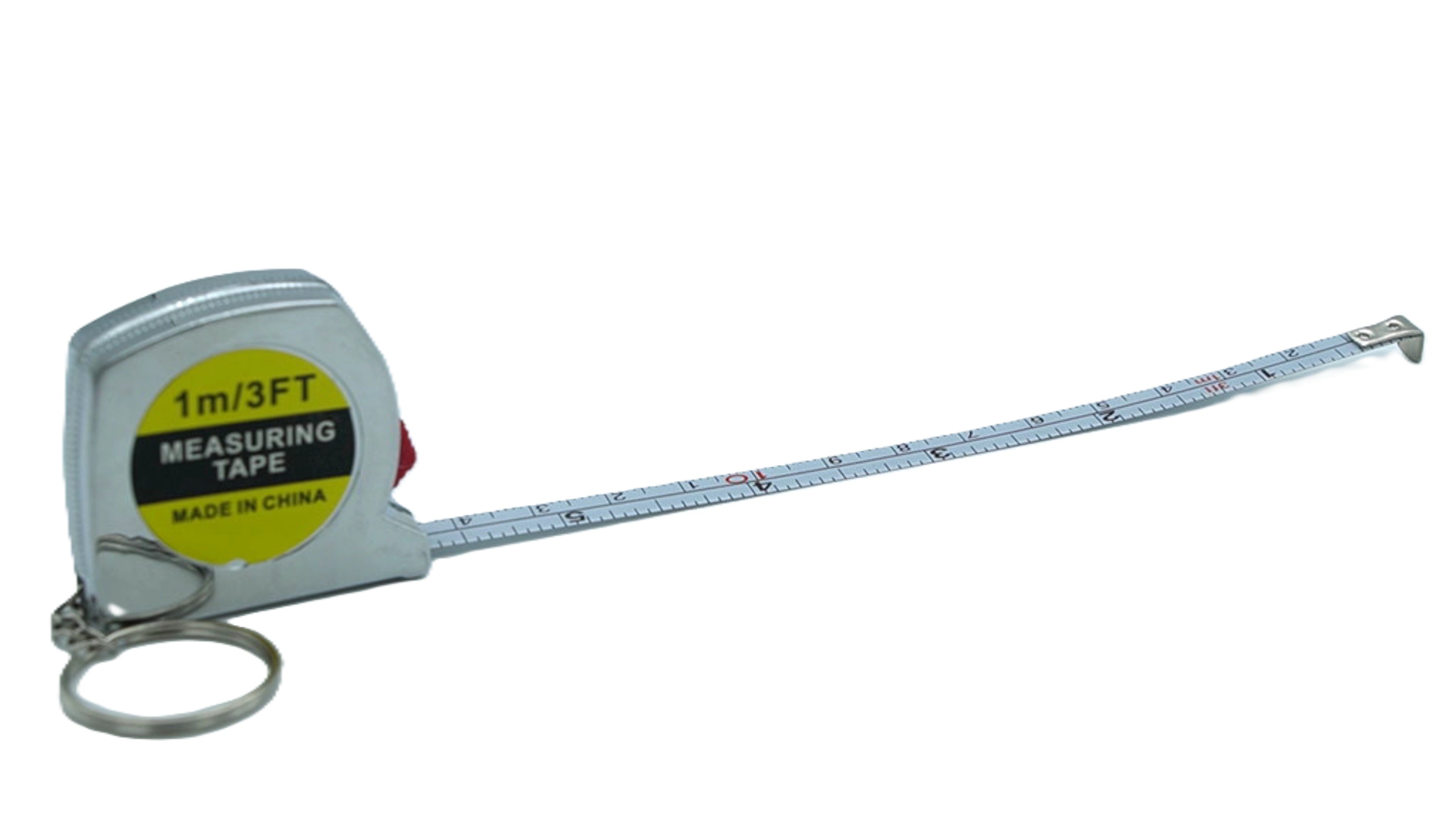 3ft Keychain Tape Measure - Compact Measuring Tool