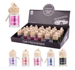 Air Fusion car air fresheners in assorted scents