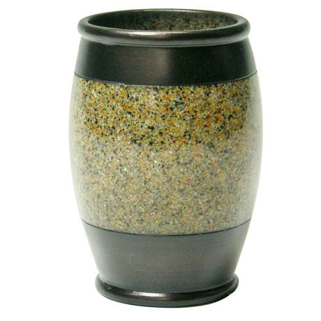 Seaside Blue Bathroom Tumbler - Coastal Bathroom Accessory