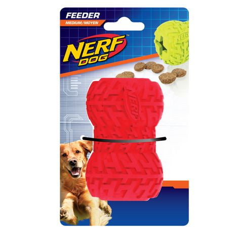 Nerf Dog Red Feeder Bowl 3.5 Inch