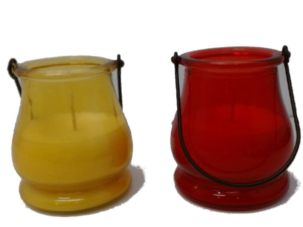 Citronella Jar Candle 6.5oz. Ass't Colours