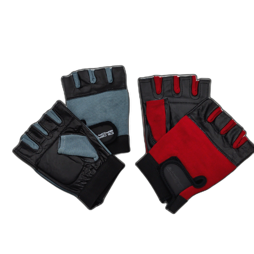 Fingerless Bicycle Gloves Assorted Colours
