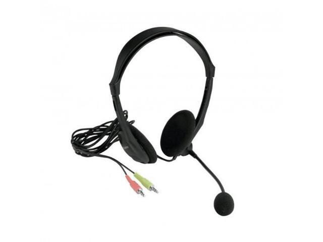 Xtech Stereo Headset with Boom Mic 3.5mm Black
