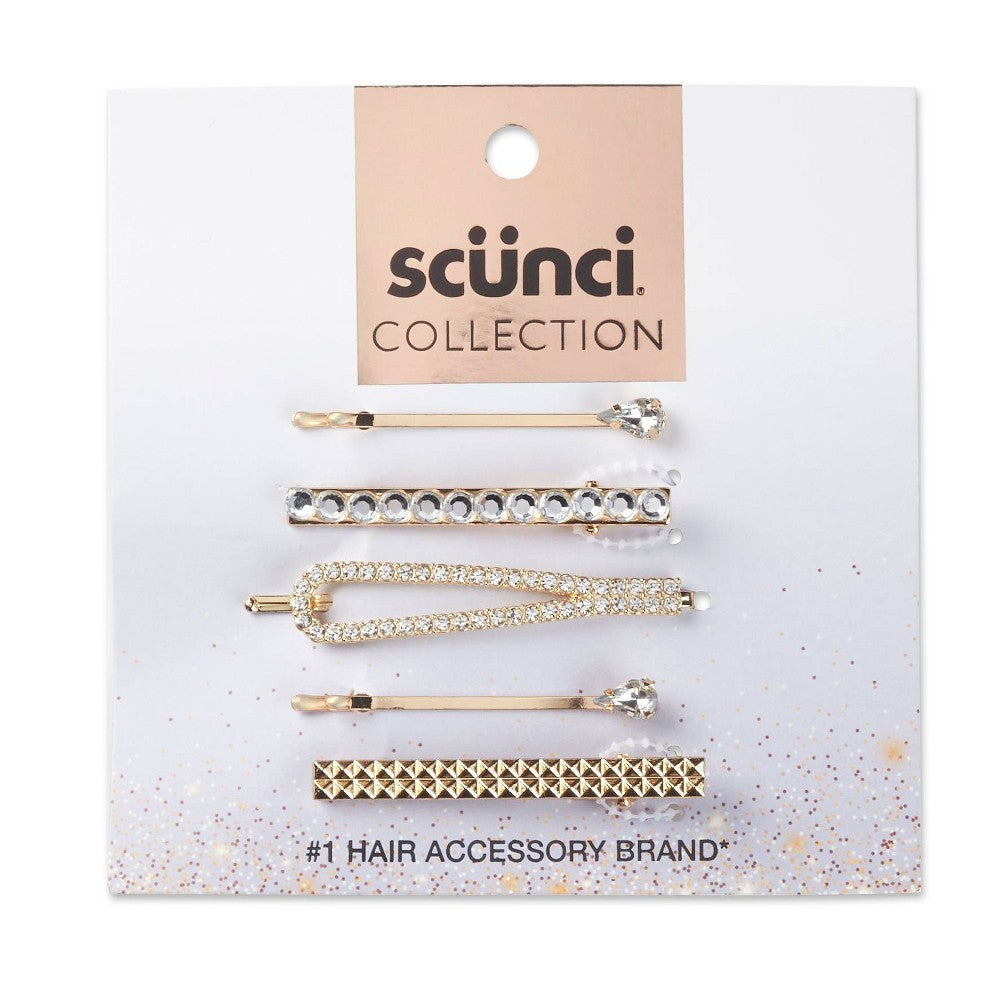 Scunci Rhinestone Bobby Pins — alternate view