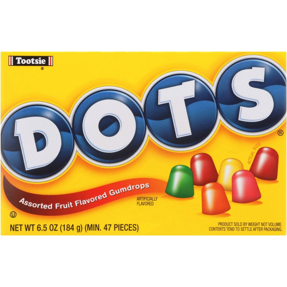 Dots Original Theatre Box Gumdrop Candy 184g