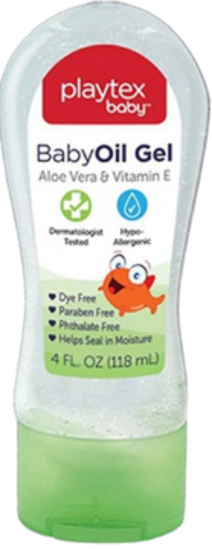 Playtex Baby Oil Gel with Aloe Vera & Vitamin E 118ml