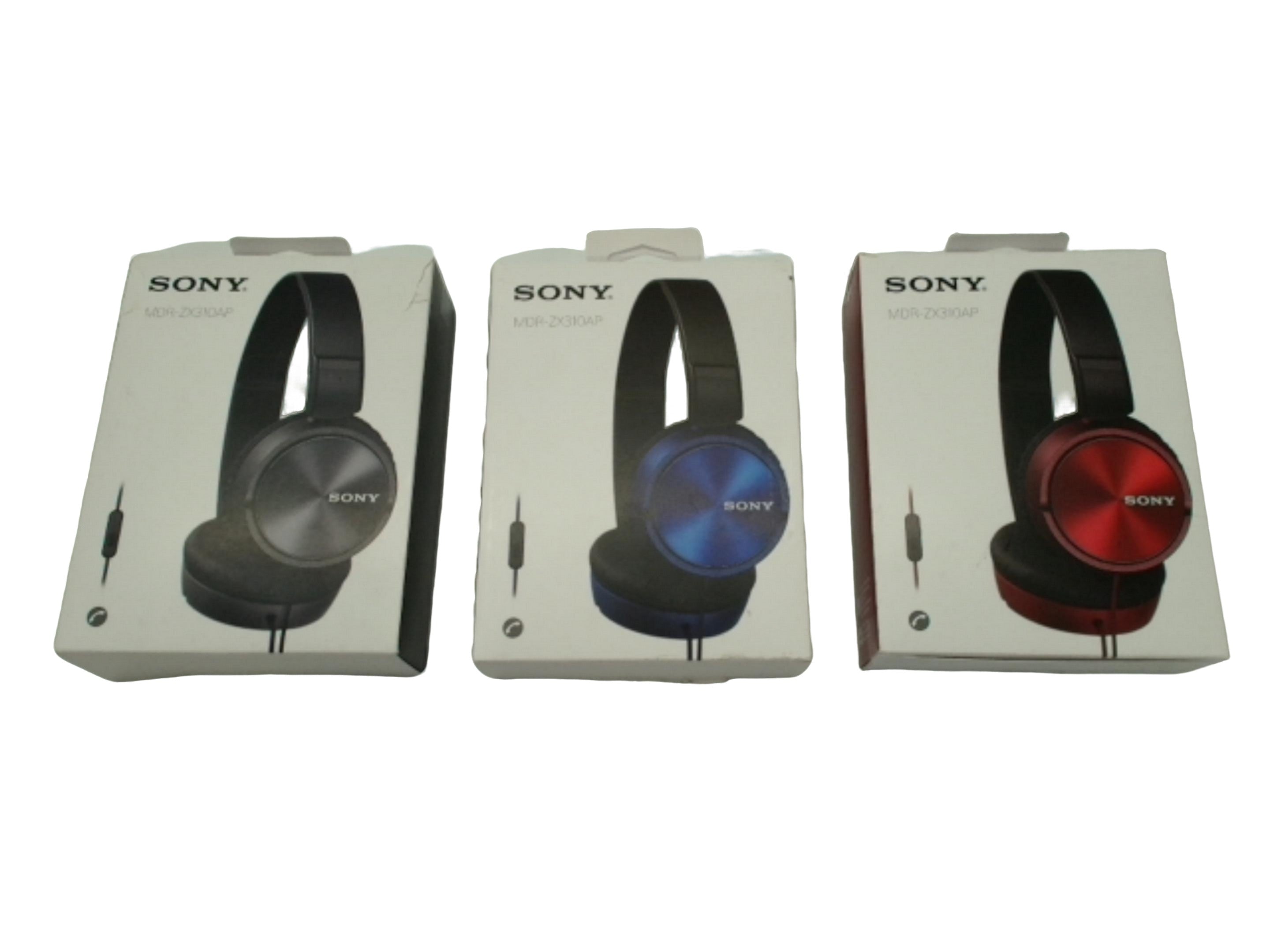 Headphones Wired w/ Microphone Sony Ass't Colours