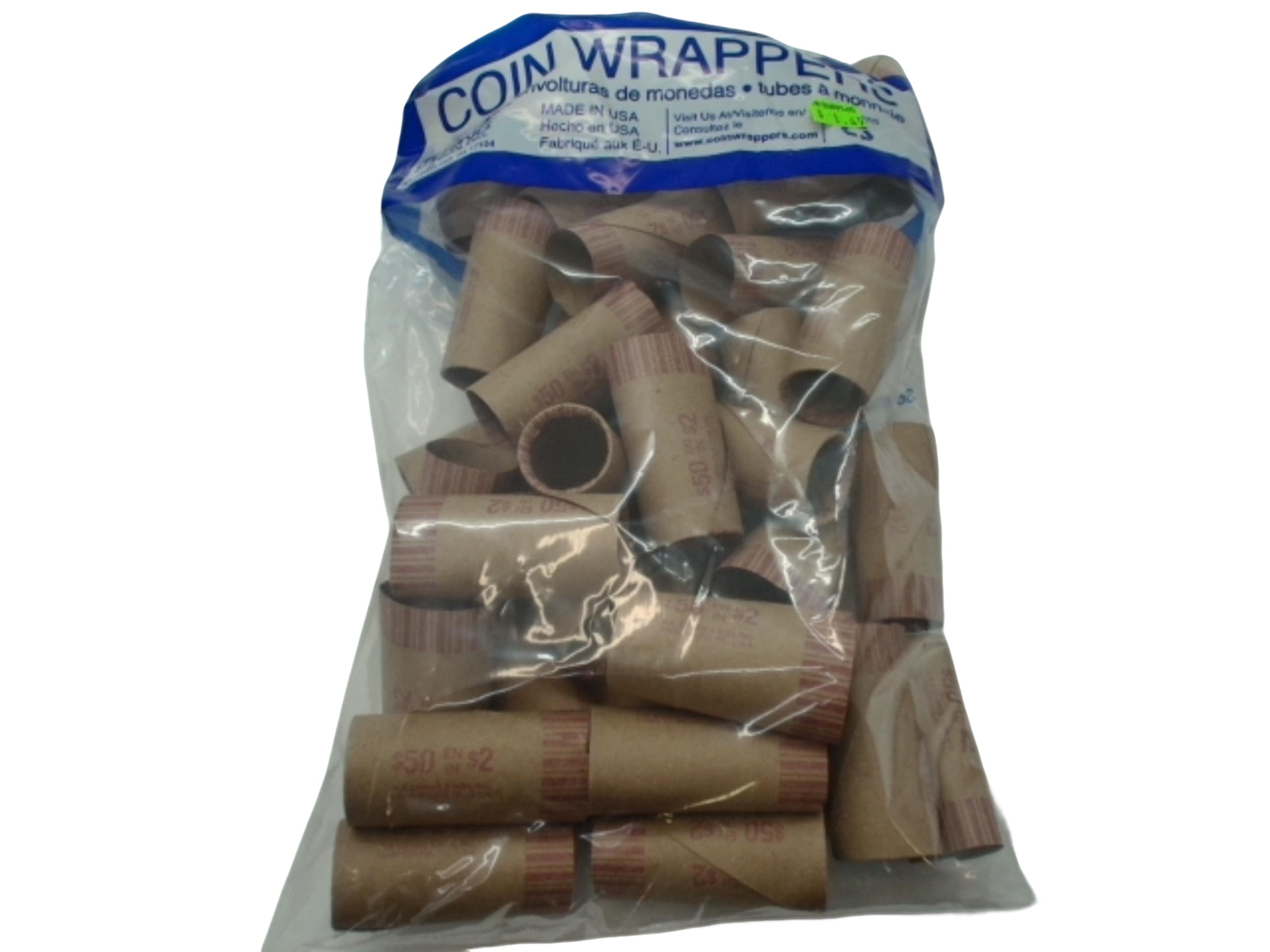 $2.00 COIN ROLLERS 36/PK N.F.S PAPER
