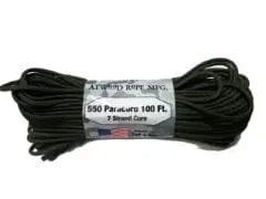 Rope Green Camo 100' 550 Paracord KWDC