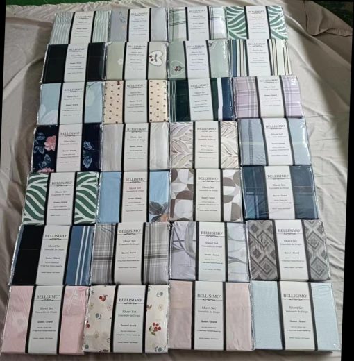 Bellisimo Printed Full Sheet Set 4-Piece