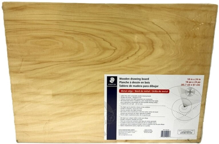 Staedtler Wooden Drawing Board 18x24 Inch Art Surface