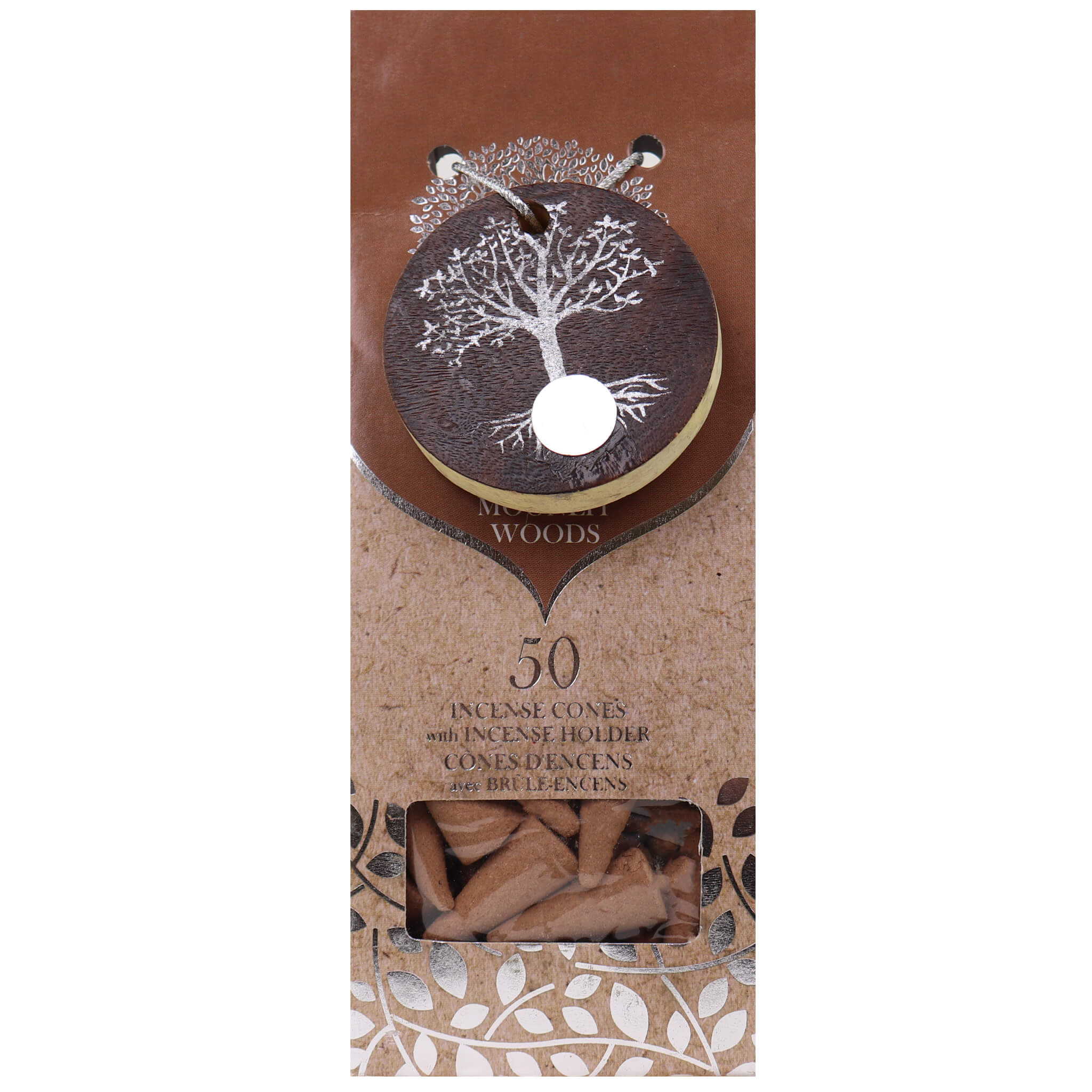 Tree Of Life Incense Cone Set with Holder