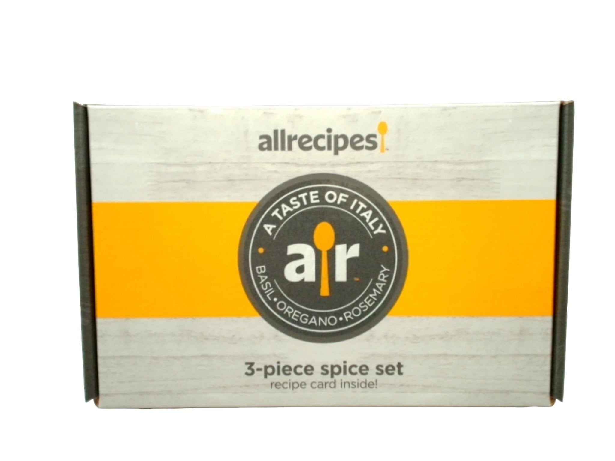 "A Taste of Italy Spice Set - 3 Piece Allrecipes" - Brantford Surplus