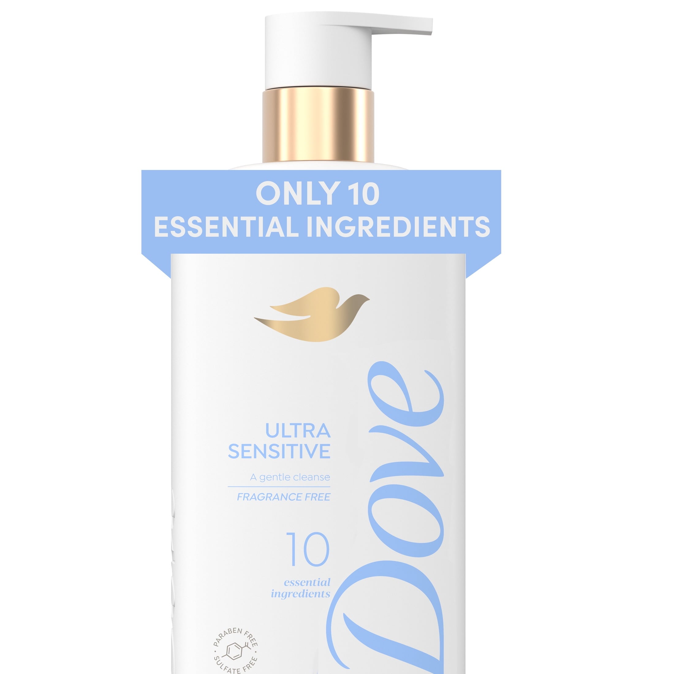 Dove Ultra Sensitive Body Wash 547mL for Sensitive Skin