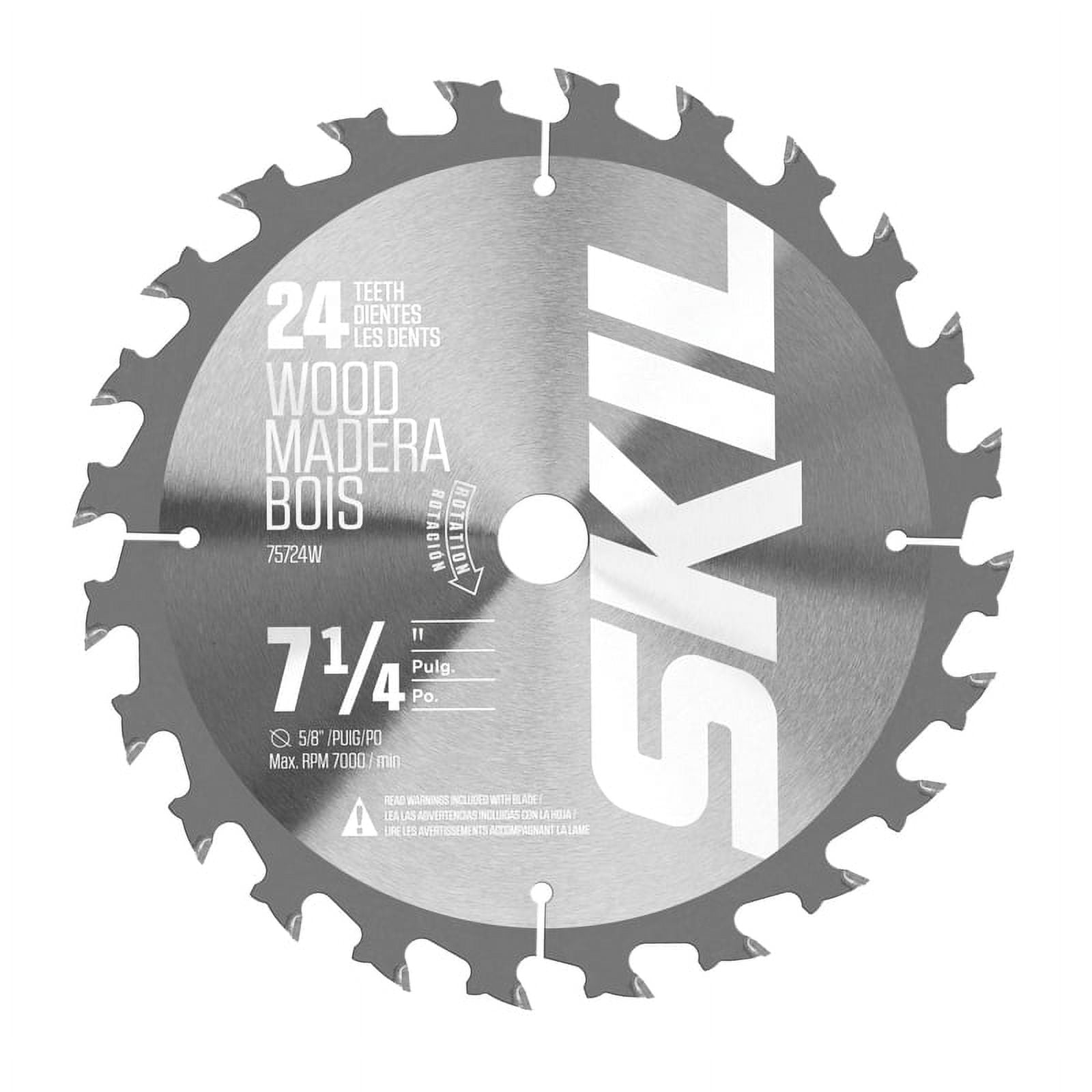 Skil 7-1/4 Inch 24-Tooth Carbide Framing Saw Blade