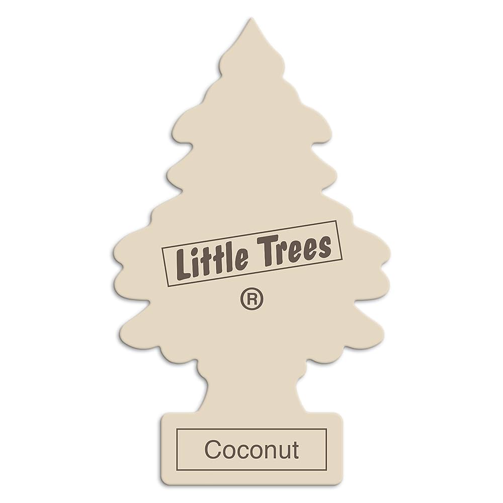 Air Freshener Little Tree Coconut (1PK) - Brantford Surplus