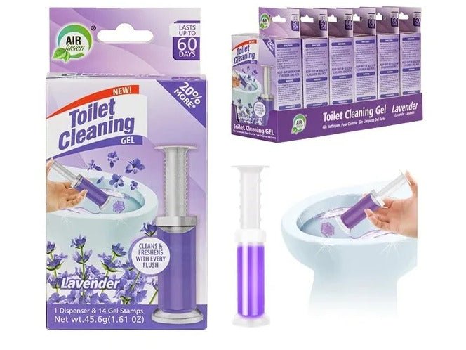 Air Fusion Toilet Cleaning Gel 1.6oz Lavender - Brantford Surplus