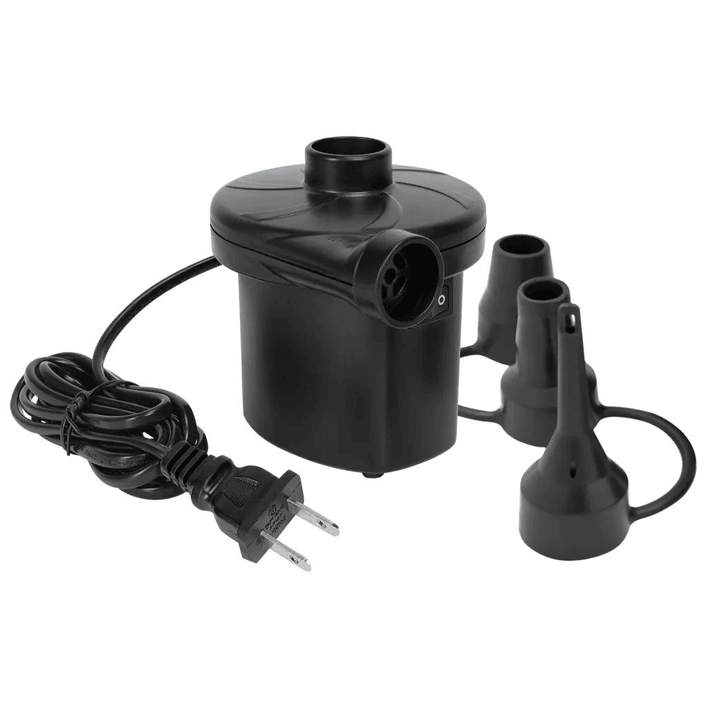 Air pump electric for large volume inflatables - Brantford Surplus