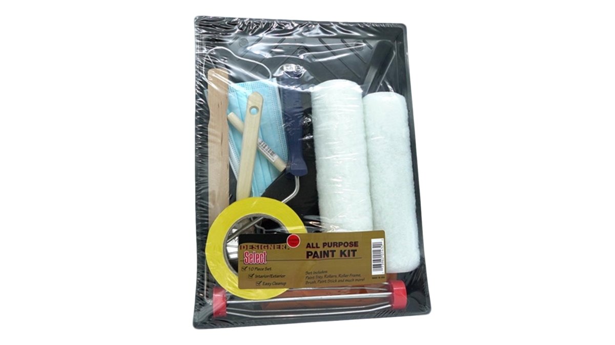 All Purpose Paint Brush Set 10pc – Designer Select Kit - Brantford Surplus