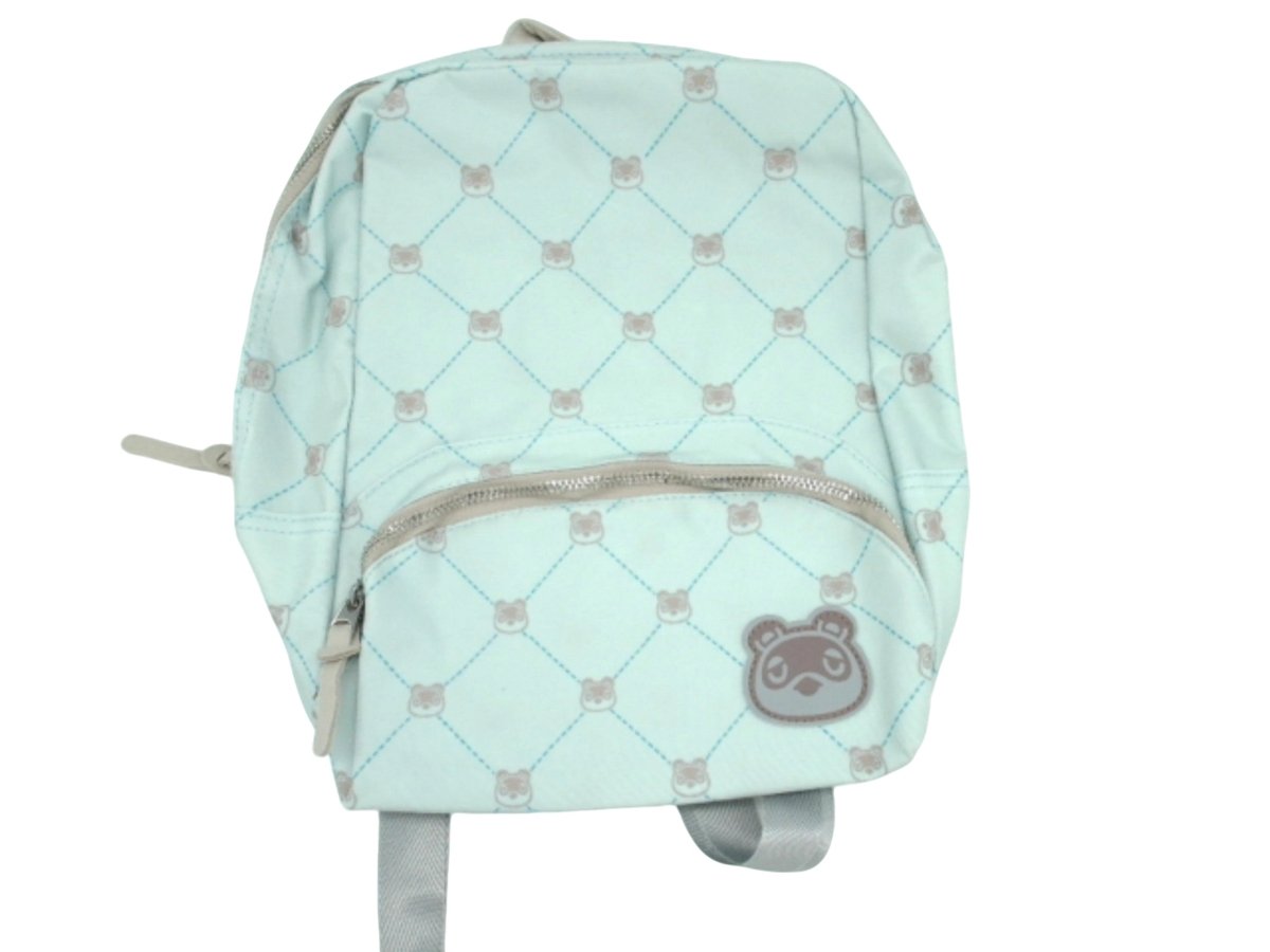 Animal Crossing Tom Nook Mini Backpack - Quilted Nintendo Bag - Brantford Surplus