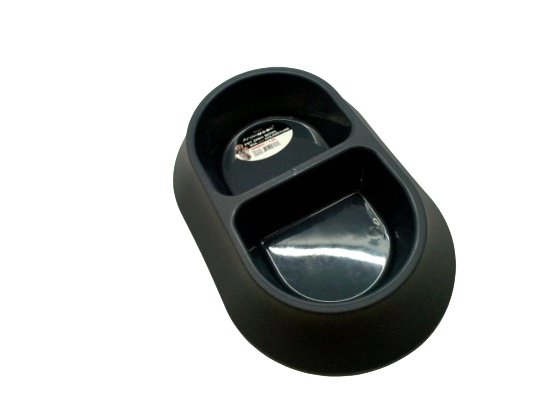 Animooos Large 1500mL Divided Pet Bowl - Brantford Surplus