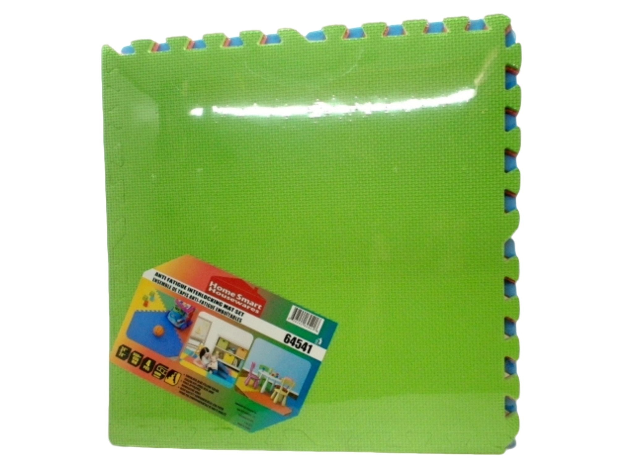 Anti Fatigue Interlocking Mats 24"x24" 4pk. Colours 10mm Thickness Prograde - Brantford Surplus