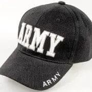 Army Logo Cap - Black - Brantford Surplus