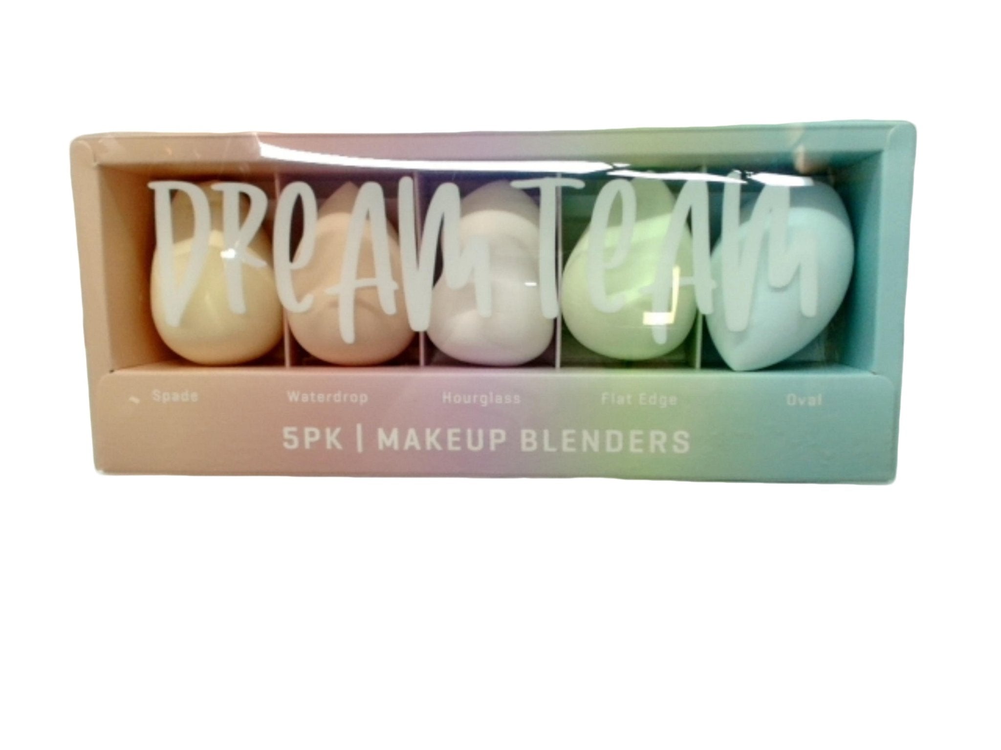 Assorted Shape Makeup Sponge Blender Set - 5 Pack - Brantford Surplus