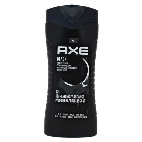 AXE Black Body Wash for Men, 400ml Shower Gel - Brantford Surplus