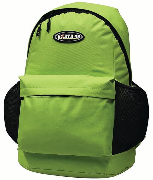 Backpack Caspi daypack lime 18x12x10 inch 46x30.5x25cm (SPECIAL PRICE) - Brantford Surplus