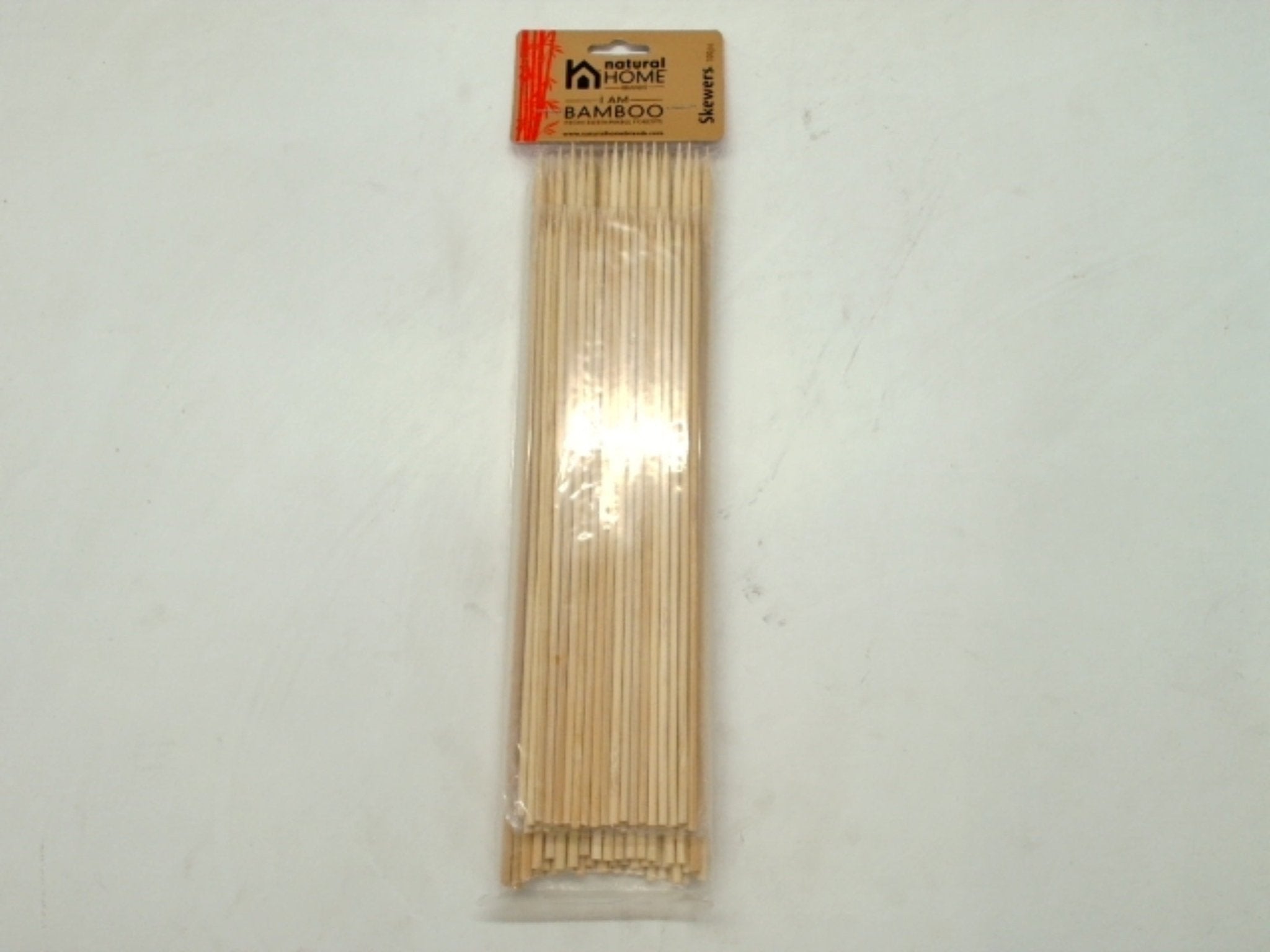Bamboo Skewers 100 Pack - Grilling Sticks Natural Home Brands - Brantford Surplus