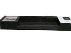 Black Finish 19.5" Wall Shelf - Brantford Surplus