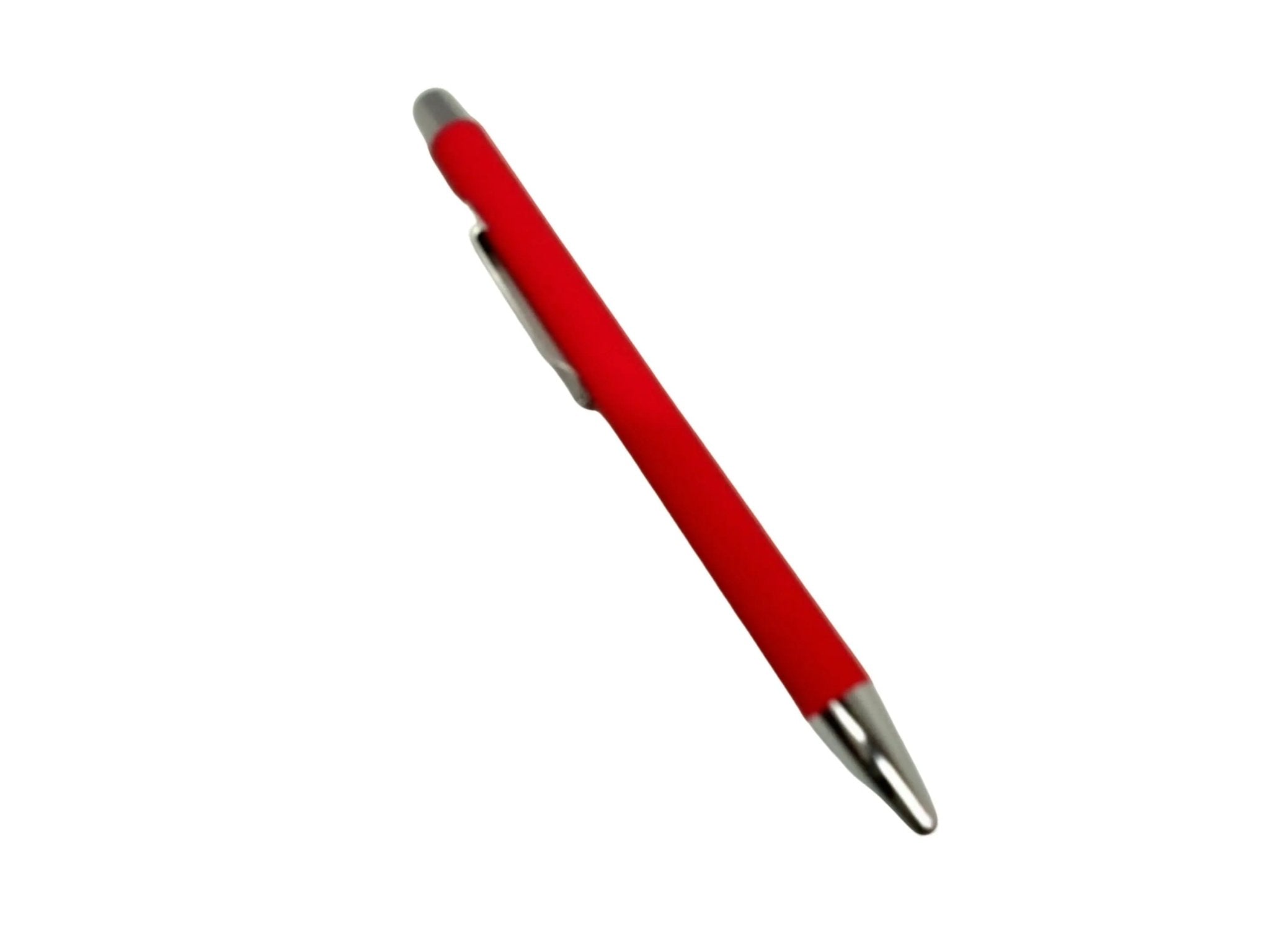 Black Ink Ballpoint Pen with Red Barrel - 10 Pack - Brantford Surplus