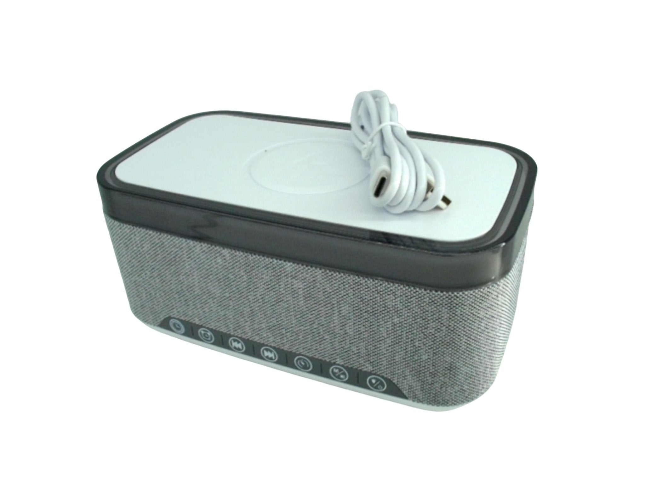 Bluetooth Wireless Speaker with 15 Watt Charger and Clock - Brantford Surplus