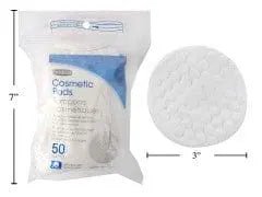 Bodico Cosmetic Pads - 50 Pieces - Brantford Surplus