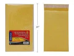 BUBBLE ENVELOPES PEEL/SEAL6X10.5" (5X9.5")4PC/PK - Brantford Surplus