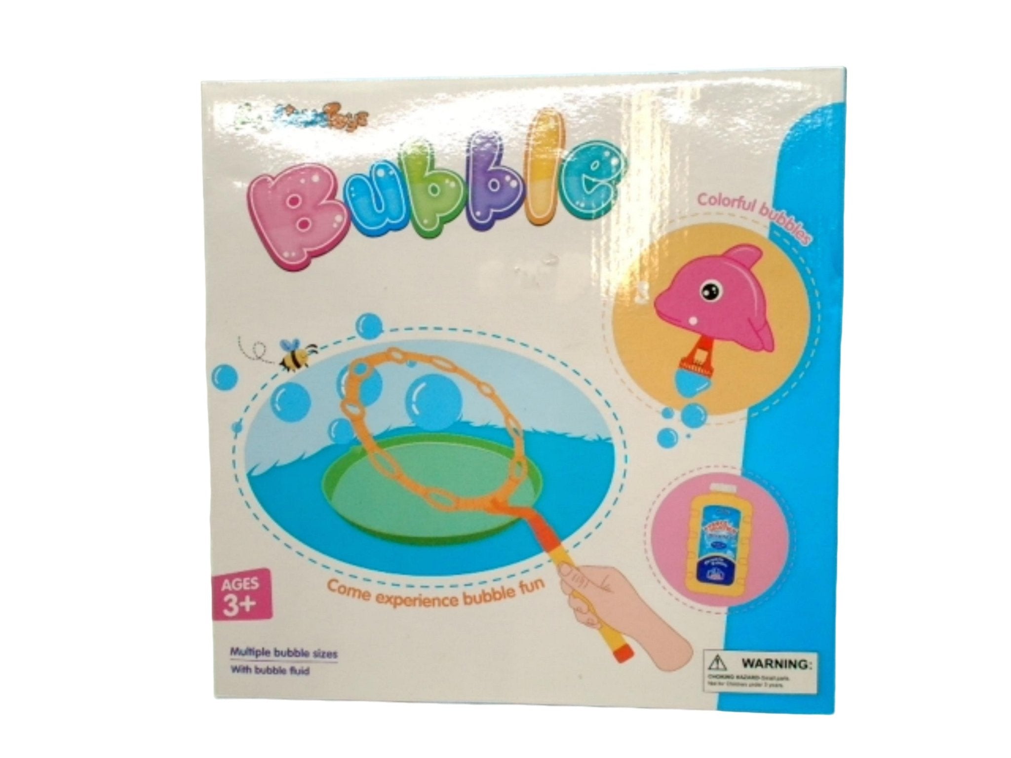 Bubble Maker Set with Solution - Multi - Size Fun Kit - Brantford Surplus