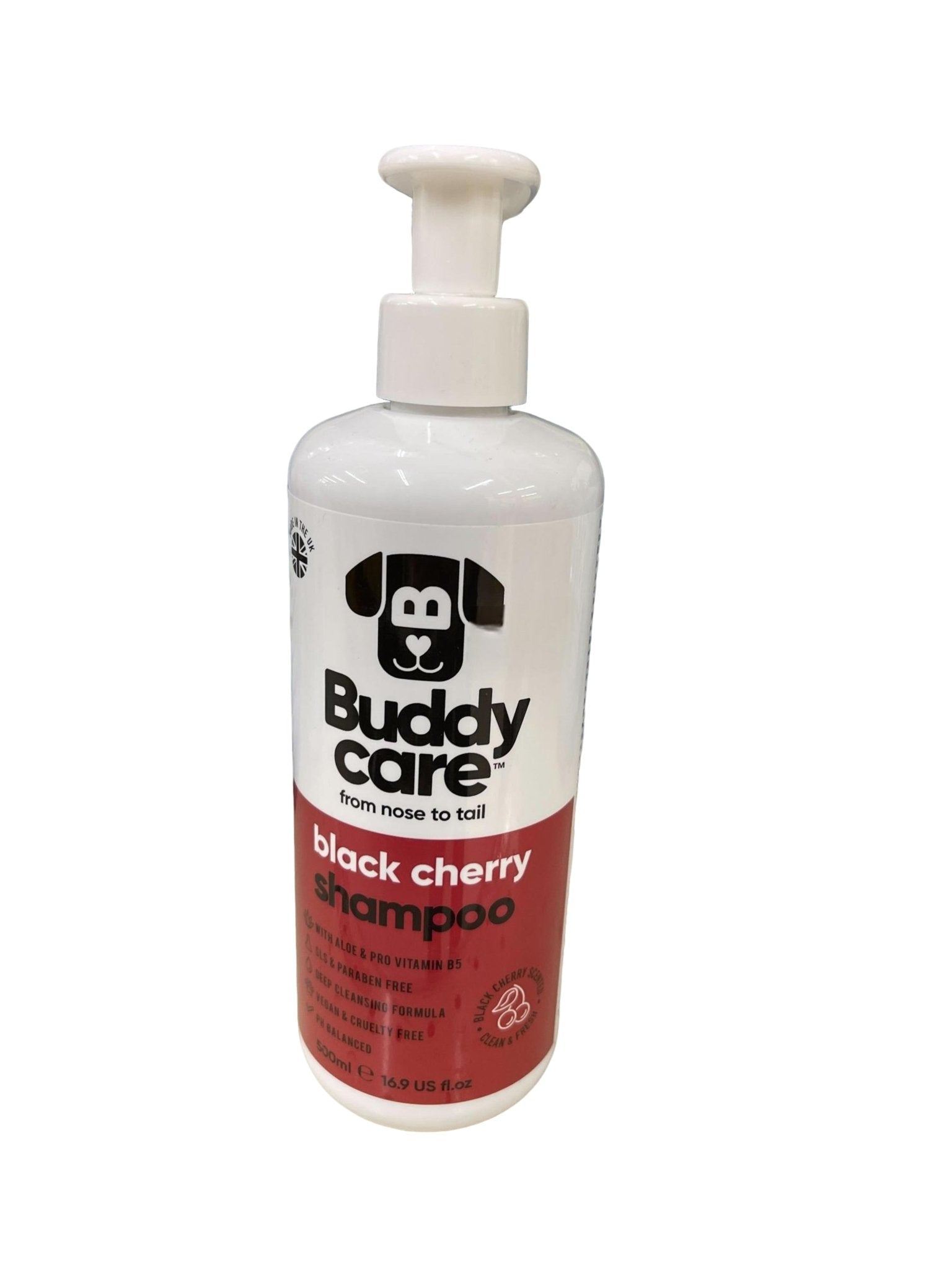 Buddy Dog Cherry Scented Dog Shampoo 500ml - Brantford Surplus