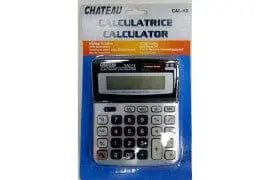 Calculator 12 digit display desktop style - Brantford Surplus