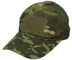Camo Tactical Hat - Adjustable One Size Woodland - Brantford Surplus