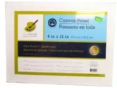 Canvas Panel Primed 9"x12"Artist Quality - Brantford Surplus
